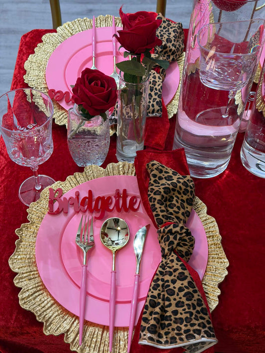 Acrylic Name Cutouts image 0